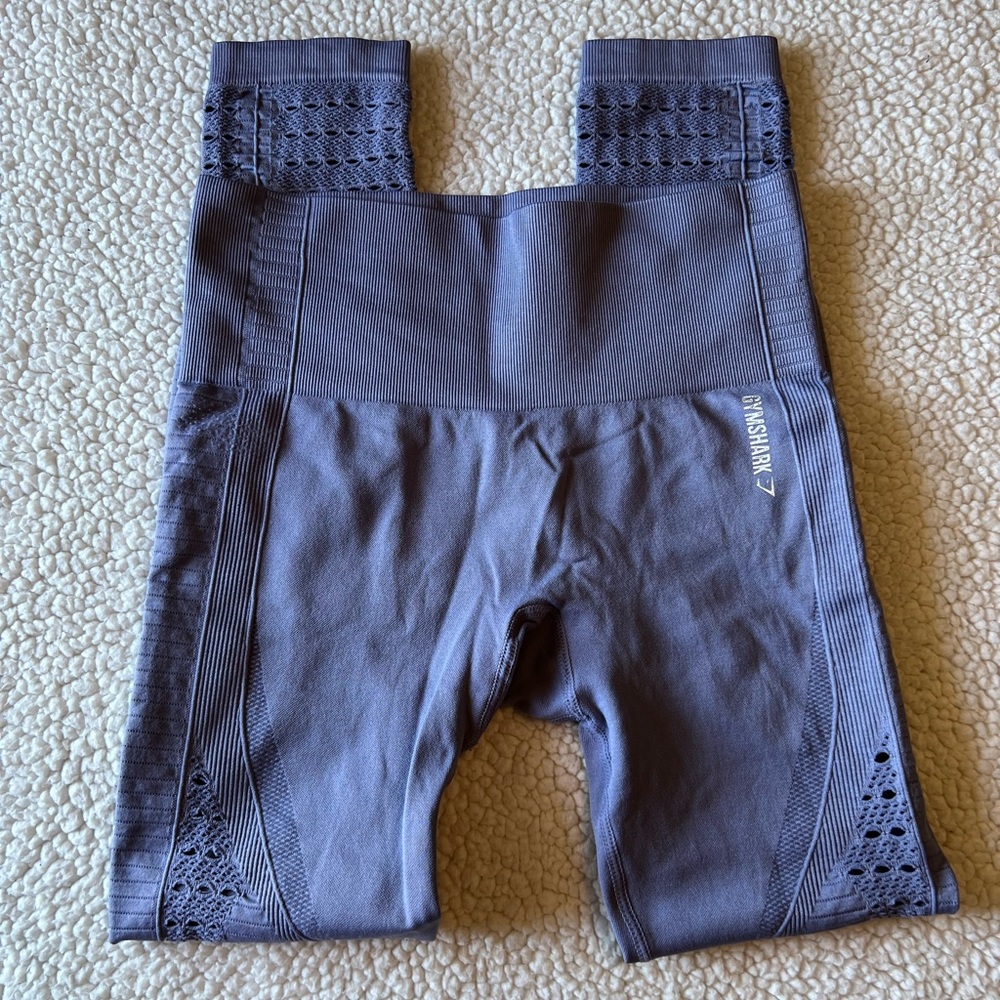 GYMSHARK Purple Energy Leggings Medium
